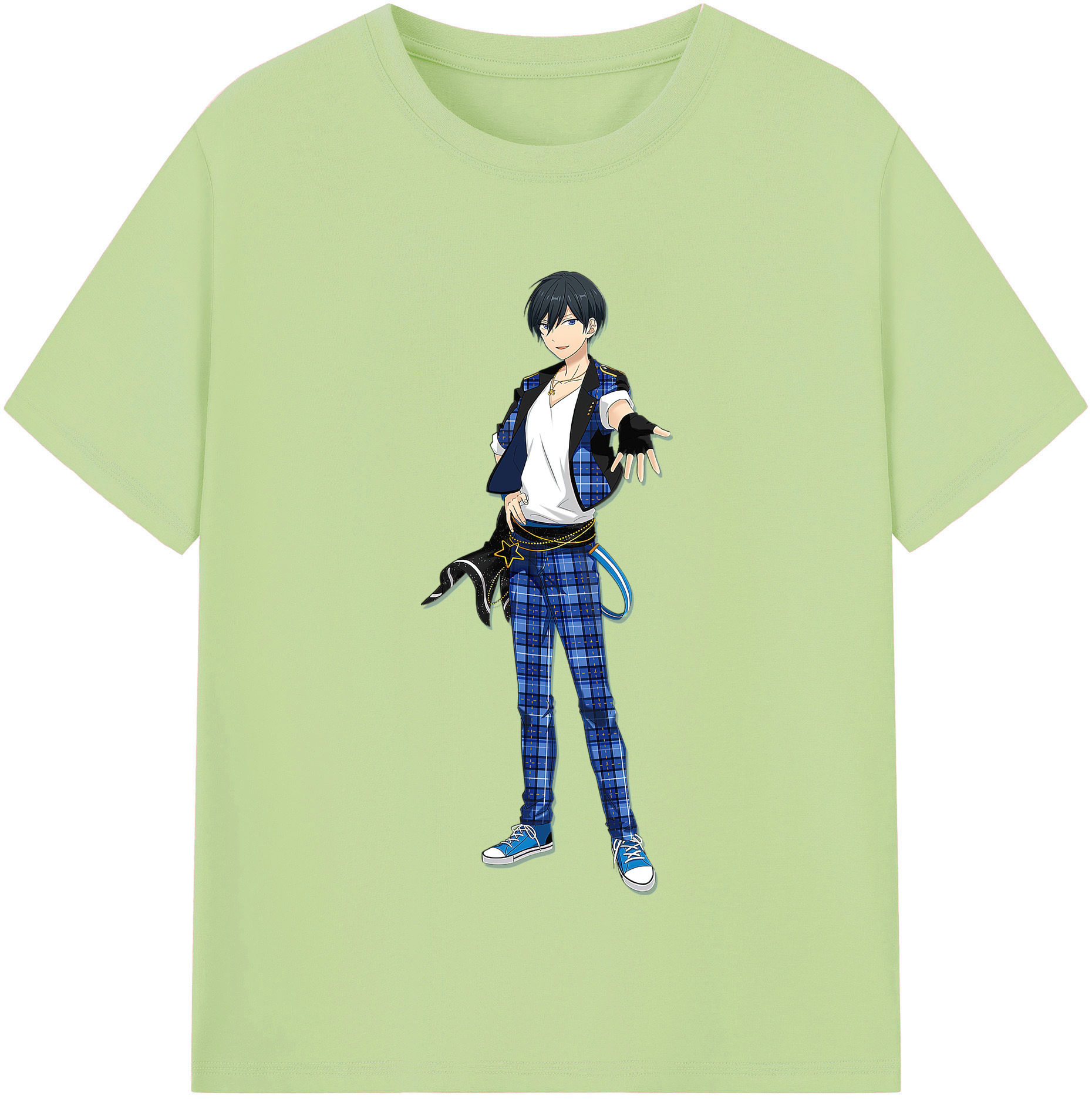 （画像用） あんさんぶるスターズ! Ensemble Stars 綿100％半袖Tシャツ（フロントプリント）